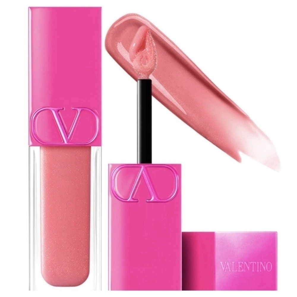 New Valentino Puffer Gloss Color 103R Don't Be So Nude, No Box Lip‎ Plumper